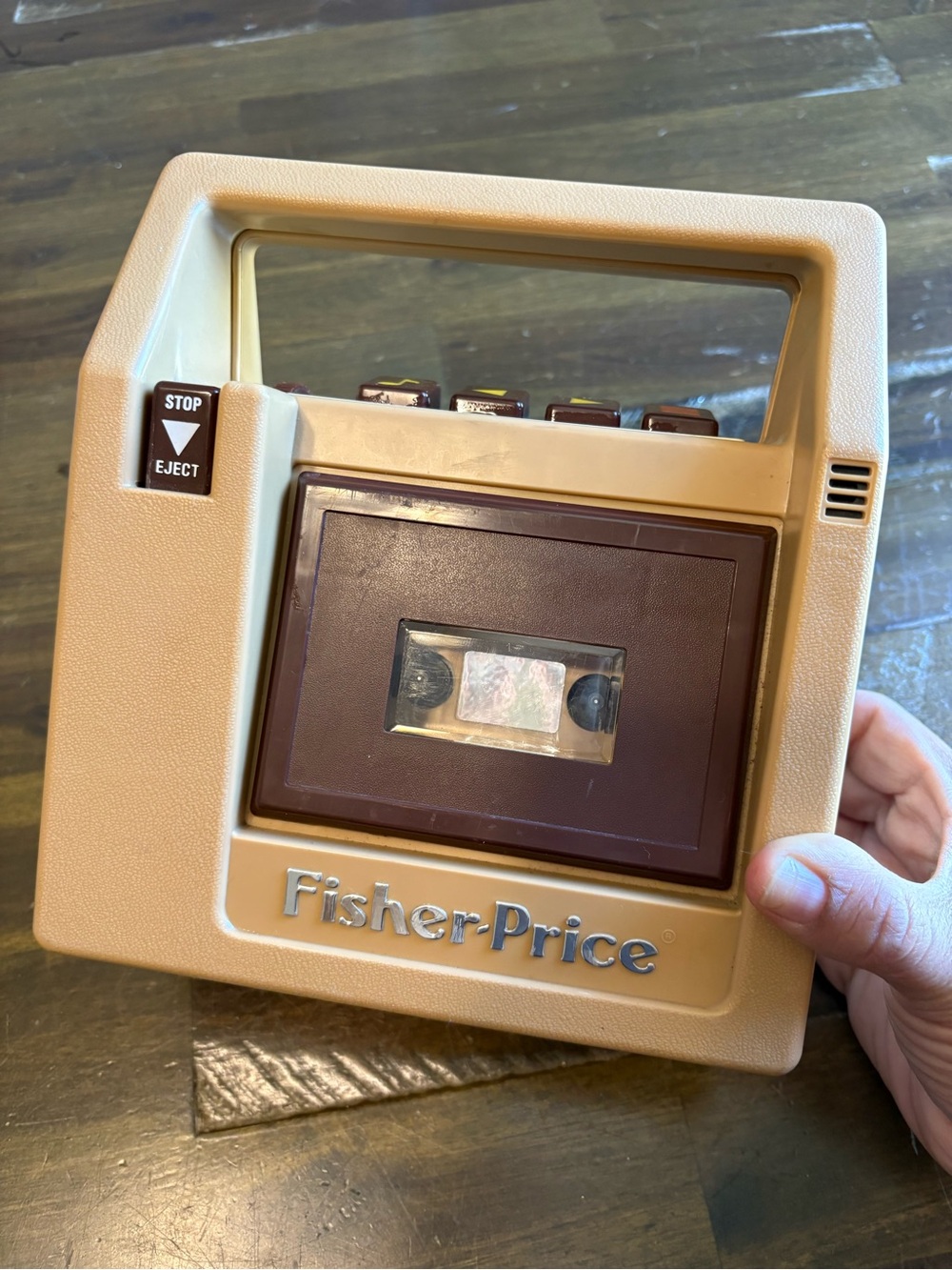 Vintage Fisher-Price Cassette Tape Player Recorder M-826 80’s Kidcore Untested